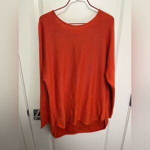 Michael Kors Women's Orange Sweater in size L
